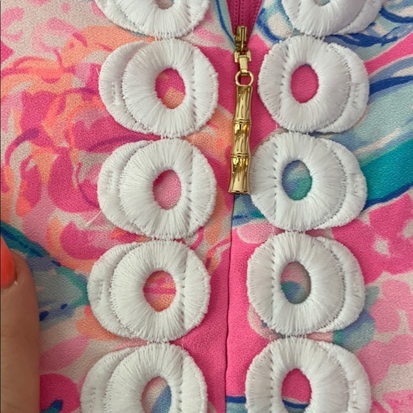 Lilly Pulitzer Jonna romper pinking positive - Picture 2 of 8